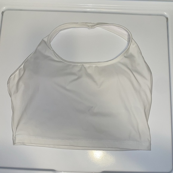 CNC White Halter Top/Bra - Picture 4 of 5